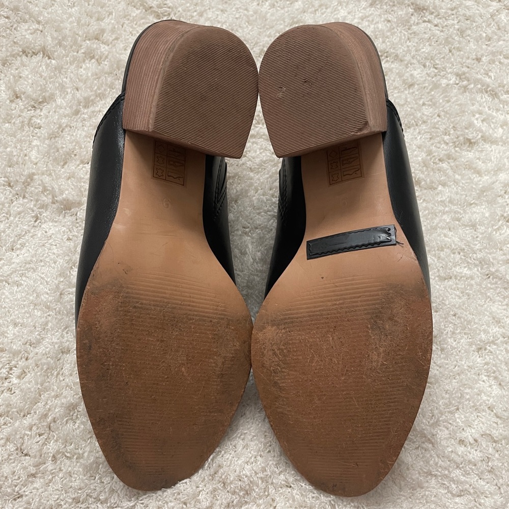 Madewell Harper Stacked Heel Mules - Picture 7 of 9